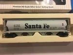 Bachmann Silver Series Item 19102 Canadian Grain Hopper Sante Fe. Fixed Price $24.99.
