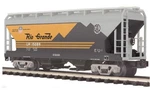 Mth Premier 20-97649 Denver Rio Grand (#15089) 2-BAY Centerflow Hopper New!!. Fixed Price $199.99.