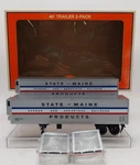 Lionel 6-83580 Gauge Bangor And Aroostock State Of Maine 40' Trailer Pack Ln. Fixed Price $61.59.