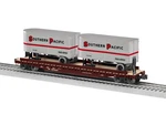 Lionel 2426740 Southern Pacific 50' Tofc Flatcar W/ 20' Trailers. Fixed Price $159.99.
