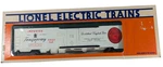 Lionel Tanqueray Gin Reefer 6-9843 Gauge 1985 Distilled English. Fixed Price $24.95.