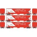 Athearn ATH22278 PS4740 Covered Hopper Tcax #60067/60075/60158. Fixed Price $159.99.