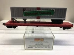 Scale Micro Trains Mtl 64082 Holiday Transportation Co Htc 1230 Tofc Flat Car. Fixed Price $36.50.