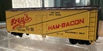 Con-cor Scale Rtr #1351-A 40 Oldie Wood Reefer Krey Meats #QREX879 Nib Ny. Fixed Price $27.54.