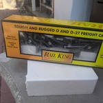 30-7670 Mth Railking Flat Car W/ '67 Camaro's 0/027 Nib. Fixed Price $34.95.