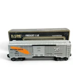 K-line K641-2171 Western Pacific Orange Feather Classic Boxcar Gauge Train. Fixed Price $35.00.