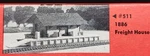 Suydam (formerly Ayres) Scale Wood & Cardboard Models 1886 Freight House #511. Fixed Price $31.99.