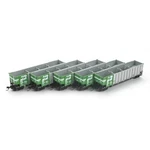 Athearn 10451 Bathtub, Bethgon Coalporter - Burlington Northern #1 Pk. Fixed Price $130.00.