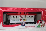 Lionel #2228220 Mickey & Friends Illuminated Christmas Caboose. Fixed Price $89.95.