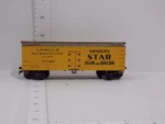 Armour Refrigerator Line 37160 Ho Scale Reefer Car Yellow Star Ham Bacon Used. Fixed Price $10.99.