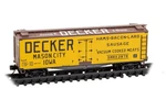 Jacob E. Decker & Sons 40' Wood Reefer Micro-trains Mtl# 049 00 641 Scale. Fixed Price $32.25.