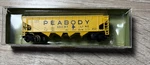 Short Line N-scale Peabody Coal Car With Orignal Box, Made By Aurora. Fixed Price $21.99.