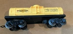 Lionel Sunoco Single Dome Tank Car 6-9050! Good Condition!. Fixed Price $23.99.
