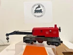 Lionel 6-6560 #3 Erie BUCYRUS-8 Wheel Crane Blt 1958-LK/N In Repro Box. Fixed Price $62.45.