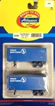 Athearn 92489 Set Of Ho Sky Blue Great Northern 25' Trailers 1/87 Mib. Fixed Price $29.00.