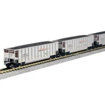 Kato 106-4633 Bethgon Coalporter 8 Car Set Bnsf Swoosh. Fixed Price $115.00.