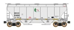 Intermountain Scale Trinity 3281 2-BAY Hopper First Union Rail Wsox #804822. Fixed Price $37.80.
