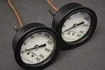Set 2 Ashcroft Vacuum Gauges 0-760 Mm Hg Industrial Steampunk. Fixed Price $22.00.