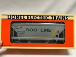 Lionel Soo Line 6-17006 Two Bay Acf Standard Hopper 1990 Usa Nib. Fixed Price $39.00.