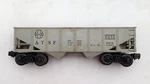 Lionel 6076-125 Vintage Gray At&sf 2-BAY Hopper. Fixed Price $14.95.