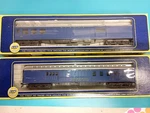 (2) Ahm Rivarossi Heavyweight 1920 Passenger Cars Baggage - Rpo Combine Wabash. Fixed Price $34.82.