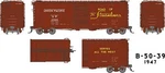 Rapido Trains 154002A Ho Scale B-50-39 Boxcar Union Pacific "1947 Delivery" Up #. Fixed Price $49.99.