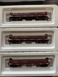 Ho Scale Walthers Long Island Railroad Custom Decaled 3 Pack Difco Dump Car. Fixed Price $120.00.
