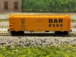 Scale - Mtl 59020 Bangor & Aroostook 40' Steel Side Ice Reefer Bar 8550 N3832. Fixed Price $19.99.