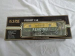 K-line Illuminated Reading Caboose 612802. Fixed Price $64.90.