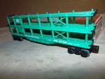 Lionel 9139 Penn Central Level Auto Carrier + Box. Fixed Price $15.00.