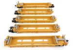 Walthers Ho Scale New Thrall 5-UNIT Rebuilt 40' Well Car Bnsf Sflc #1034. Fixed Price $79.83.