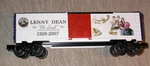 6-39299 027 Lenny Dean "mr. Lionel" Commemoration Boxcar Ln. Fixed Price $19.99.