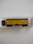 Scale Micro Trains Mtl 58030 Armour Refrigerator Line 7306 Wood Reefer. Nos. Fixed Price $19.99.