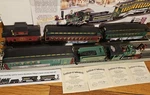 6 Thomas Kinkade Christmas Express Train Set + Track Hawthorne Village ON30 Coas. Fixed Price $349.00.