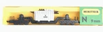 Minitrix N-scale 3299 6 Axle Depressed Center Load Flat Car W/ Nib Nos. Fixed Price $25.89.