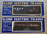 K-line 5410 Tank & 5123 Boxcar Monon Lionel Compatible. Fixed Price $49.99.