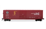 Rivarossi HR6661A Ho Atsf 50' Single-door Boxcar, No Roofwalk #12711. Fixed Price $33.92.