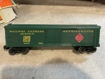 Lionel 6-19536 Soo Line Railway Express Agency Refrigerator Car Gauge. Fixed Price $18.00.
