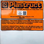 Plastruct Styrene Sheet White X 12IN 17.8 30.5CM .040IN .10CM PKG(4) 91104. Fixed Price $10.98.
