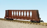 Usa Trains G Scale R17415A Northern Pacific #5091 Centerbeam Flat Car, Bc Red. Fixed Price $71.95.