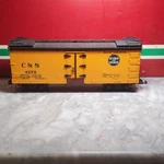 Lgb Colorado & Southern Refrigerator Car Scale Yellow Plastic 42720. Fixed Price $35.00.