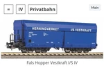 Piko Fals Hopper Car 24526 Scale Dc. Fixed Price $52.00.