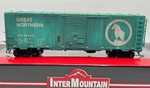 Ho Intermountain 46009-07 12 Panel 40' Boxcar Great Northern Green Gn Weathered. Fixed Price $49.99.