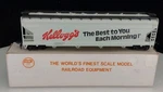 Ahm Scale 5395-17 Kellogg's 4-BAY Hopper Car "the Best To You Each Morning". Fixed Price $13.99.