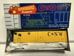 Roundhouse Scale C&nw Chicago North Western 50' Garx Box Car Kit #51516. Fixed Price $8.99.