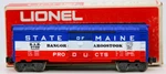 Lionel State Of Maine Boxcar 6-9709 B.a.r. W/box Gauge 1:48 Scale Nib. Fixed Price $39.99.