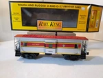 Vintage 1998 Mth Rail King 30-7716 At&sf Bay Window Caboose Santa Fe # 999131. Fixed Price $32.50.