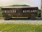 Scale- K-line K7902 Western Maryland Single Door "scale" Boxcar Wm O2089. Fixed Price $39.99.