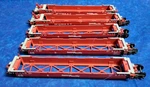 Ho Athearn 5920 Gunderson Maxi Iii Kit Southern Pacific Sp 513916 Red. Fixed Price $49.95.