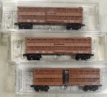 Kadee, Micro Trains 40' Despatch Stockcar, Undecorated, Three Cars Available. Fixed Price $19.95.